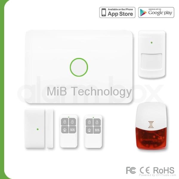 (B2B)Elderly-care gsm sms alarm system with cigarette smoke detector S1/868MHz/G 2
