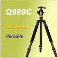 Q-999C good quality carbon fiber tripod