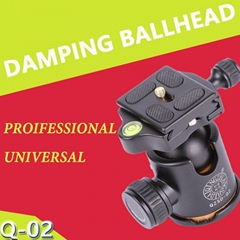 Q-02apply to all kinds tripod damping ball head  666