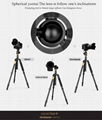 Q666 portable and lightweight tripod for
