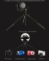 Q666 portable and lightweight tripod for SLR camera666 4