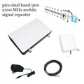 2015 new design dual band 2G 3G 900 2100 mobile signal booster repeater