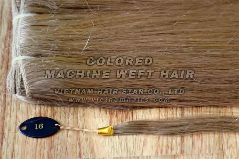 Good sales! Vietnamese Human Hair Skin Weft Color 3