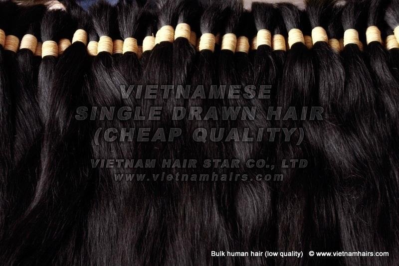 Raw Human Hair Natural Virgin Human Hair Cheap Price