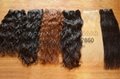 Wholesale price Vietnamese wavy/curly machine weft hair 2016 3