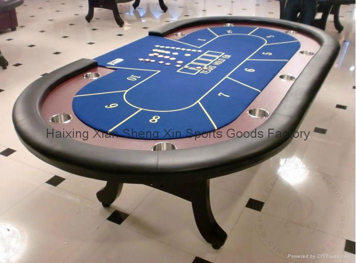 10ft solid wood baccarat table