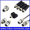 Sensor circular connector 3pin 4pin 5pin