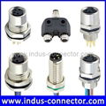 IP67 waterproof 3 pin 4 pin 5 pin male female m8 connector