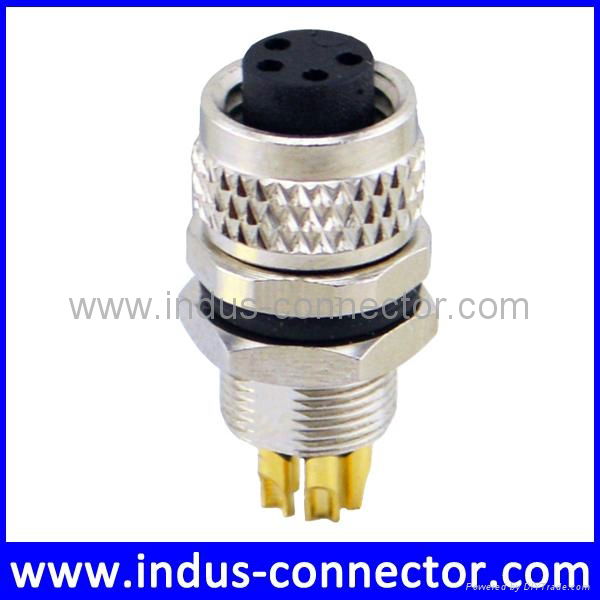 IP67 waterproof 3 pin 4 pin 5 pin male female m8 connector 3