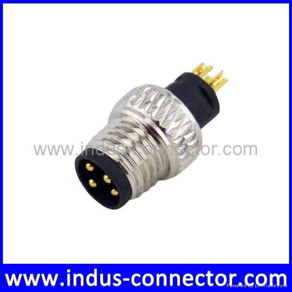 IP68 m8 circular connector m8 waterproof connector 3