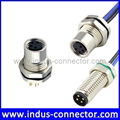 IP68 m8 circular connector m8 waterproof connector 1