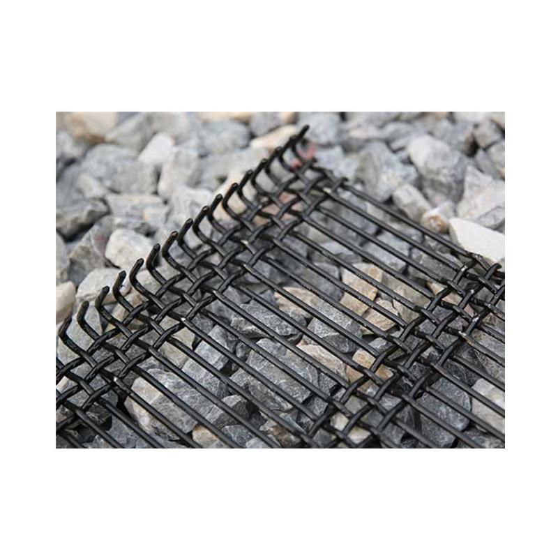 Flat bending woven Stainless Steel crimped woven wire mesh coal mine  3