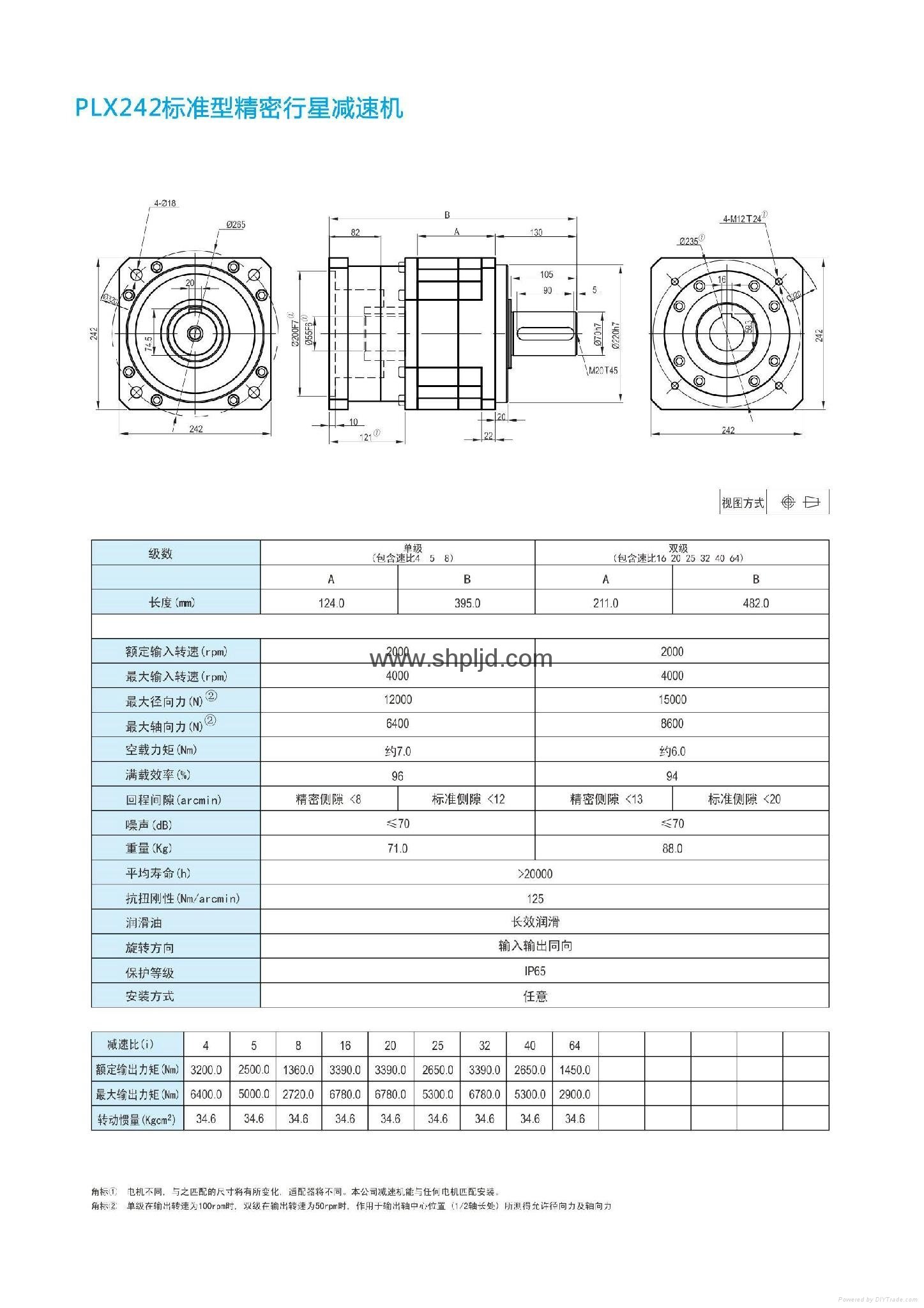 ZPLE right angle precsion planetary gearbox for servo stepper motor 4