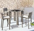 Outdoor Resort Hotel Leisure Garden Furniture Set Patio  Wicker Chair 4