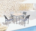 Outdoor Garden Patio Leisure Furniture Teak Wood Table 