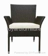 Outdoor Leisure Chair Rattan Wicker Restaurant Hotel Furniture 5