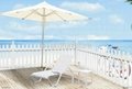 Hotel Outdoor  Beach Swimming Pool Furniture Textilenen Beach Chair Sun Lounger 2
