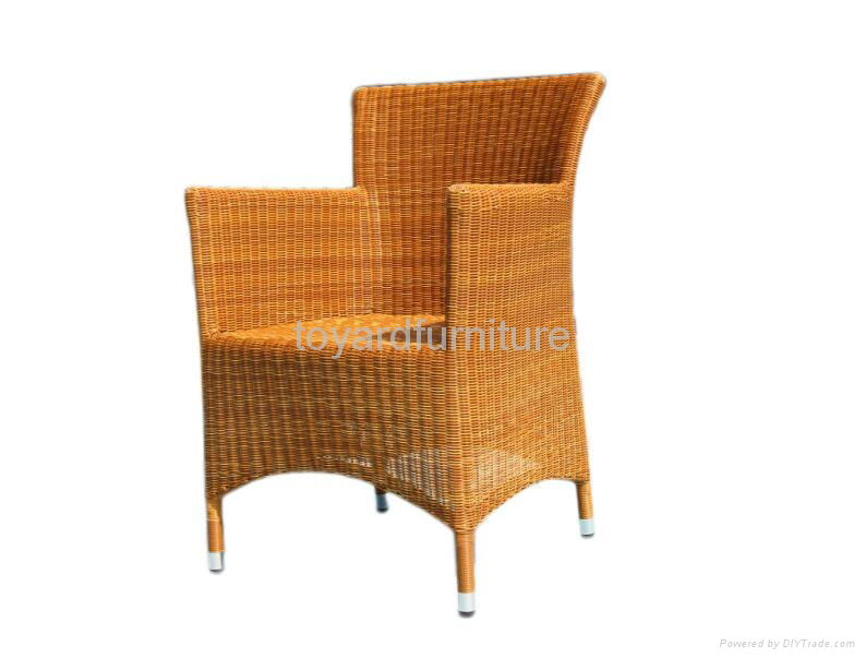 Simple Style Outdoor Leisure Rattan Wicker Moon Chair 5