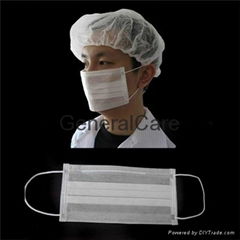 disposable surgcial face mask with tie