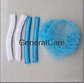 disposable nonwoven clip cap 2