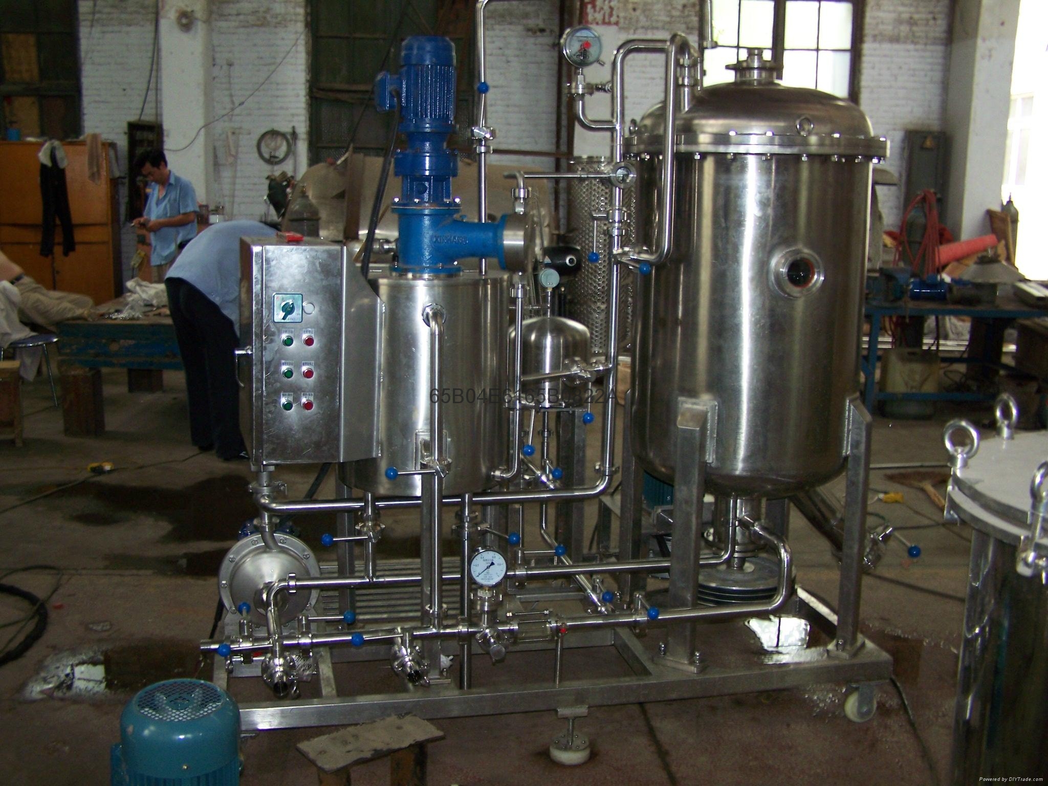 全自动圆盘式果酒过滤机