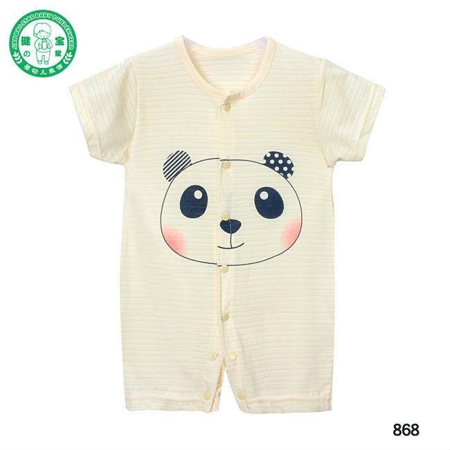 baby romper cotton baby clothes cute baby pajamas 2