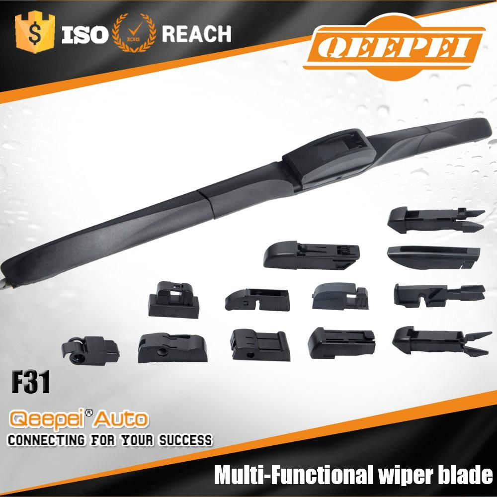 multi-adapter soft hybrid wipers multifunctional flat wiper blade 