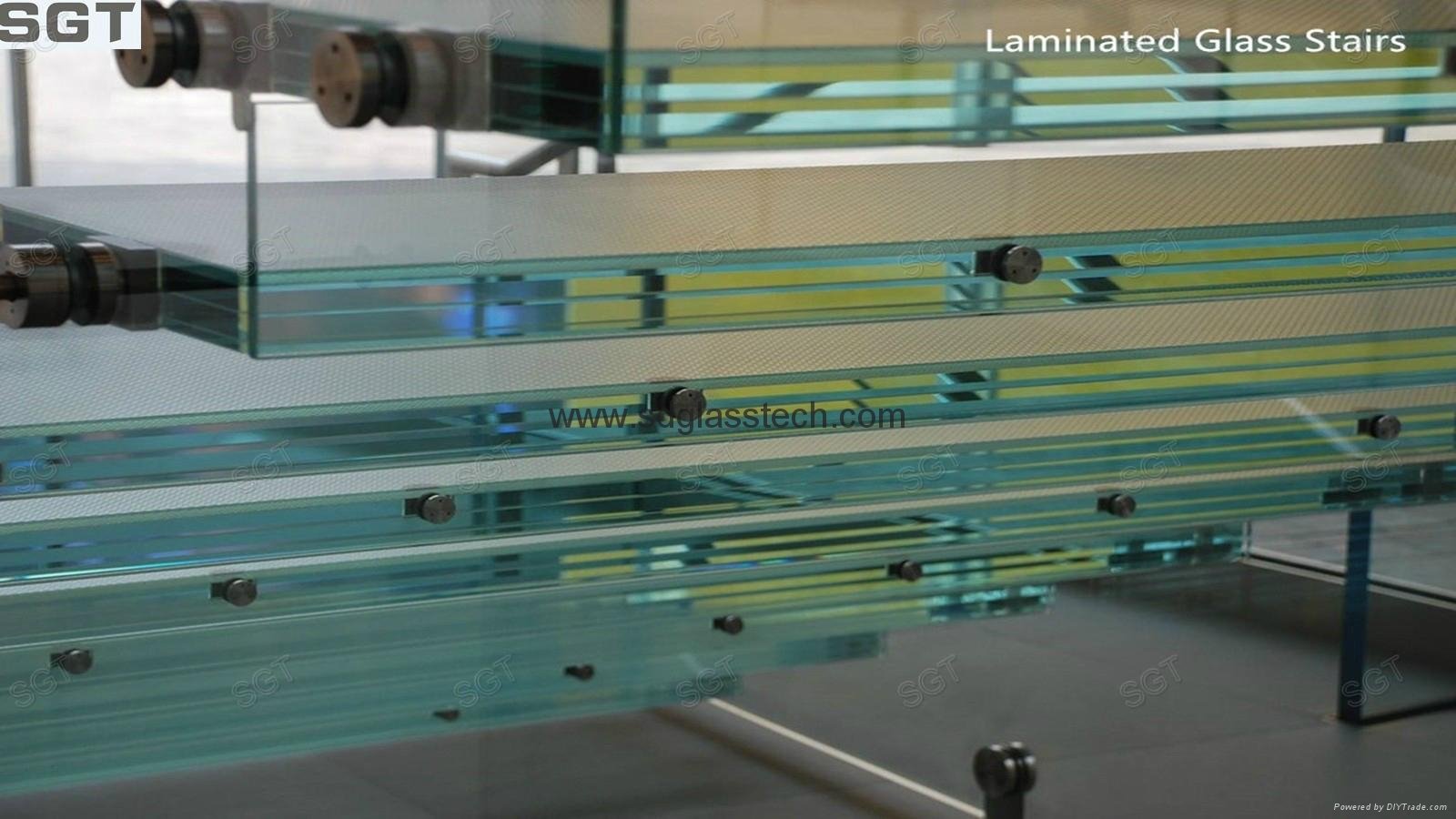 high quality laminated glass with CSI 3