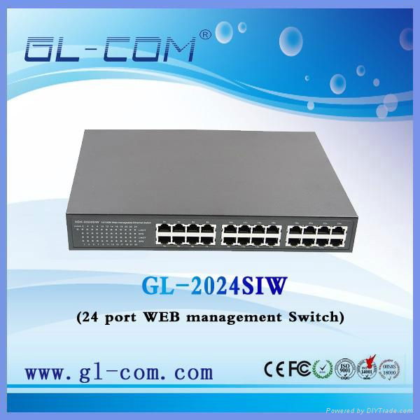 16 Port 10/100M Mini Management Ethernet Switch