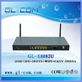 1GE +3FE Network Fiber equipment Networking WIFI CATV ONU