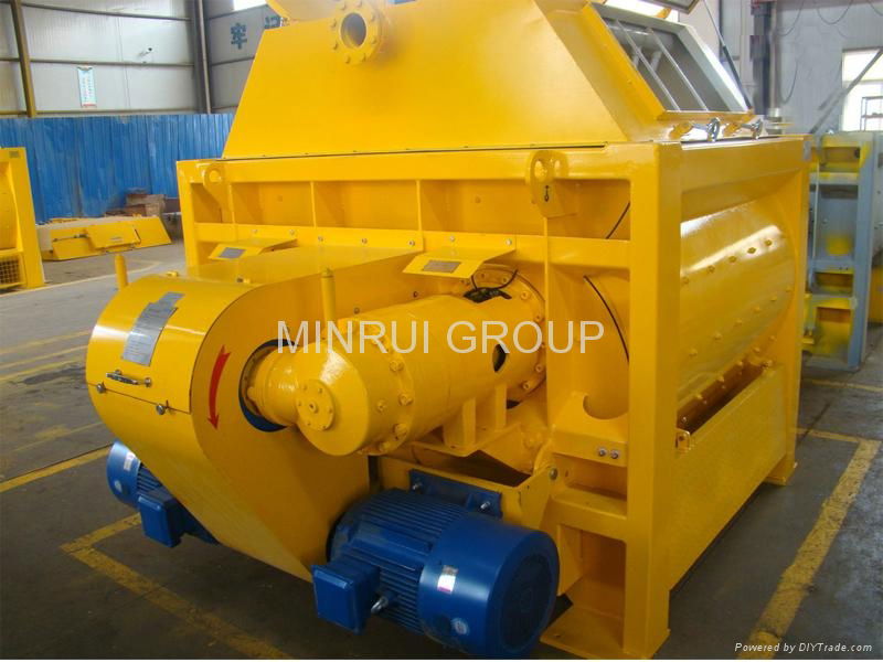 JS2000 Twin Shaft Forced Concrete Mixer 3