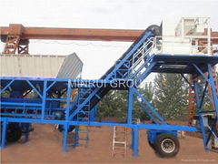 YHZS25 Mobile Concrete Batching Plant