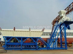 YHZS50 Mobile Concrete Mixer Plant