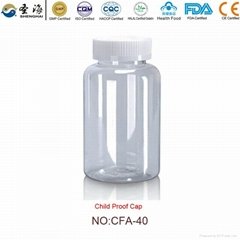 300ml Hot Sale Best Quantity Empty PET Bottle for Capsules