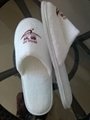 sell  closed toe hotel terry slippers   1
