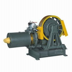 VVVF Drive Geared Elevator Traction Machine