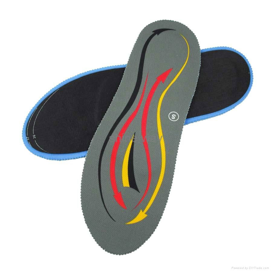 Heated moldable oven insole orthotic insole for flat feet