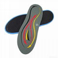 Heated moldable oven insole orthotic insole for flat feet 1