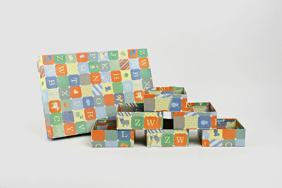 Cartoon printed paper boxes 4