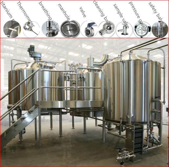 7bbl beer brewey equipment microbrewery used steam heating 4