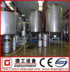 1000L turnkey beer brewing equipment