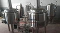 100L electric heating micro beer brewing equipment 