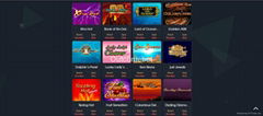 Slots, rouletes, table games for Online casino