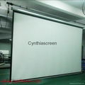 Automatic Fiberglass Motorized Projector Screen 1