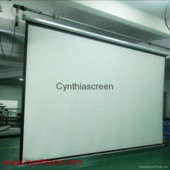 Automatic Fiberglass Motorized Projector Screen
