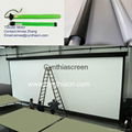 Automatic Fiberglass Motorized Projector Screen 2