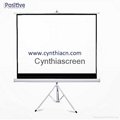 Cynthia HD Fabric Tripod Stand Projector Screen Outdoor Film Screens 4