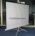 Portable Tripod projection screens 1