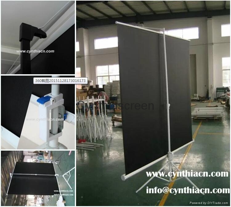 Portable Manual Tripod Stand Projector Screen CTP72169 Cynthia Screen (China Manufacturer