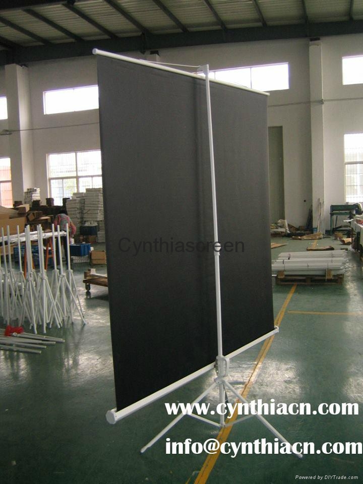Portable Manual Tripod Stand Projector Screen CTP72169 Cynthia Screen (China Manufacturer
